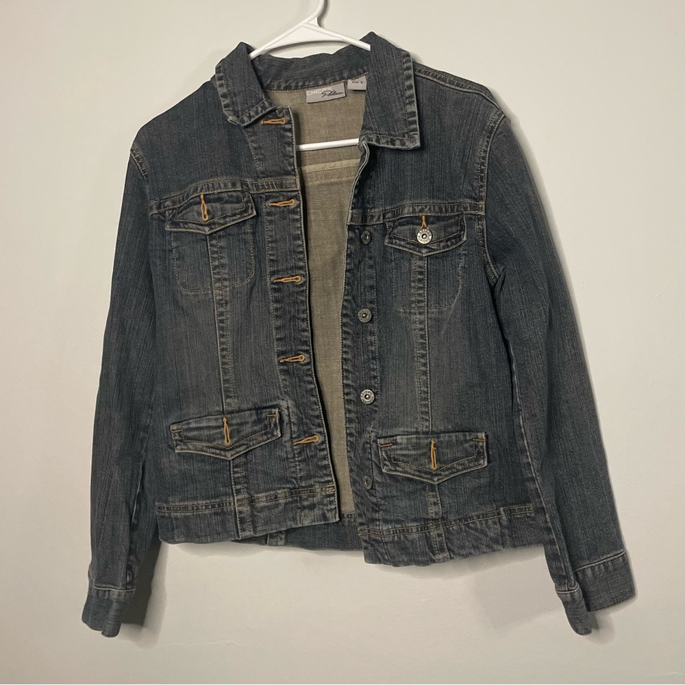 Brand: Chico’s Platinum | Size: 0 | Color: Jean - Picture 1 of 3